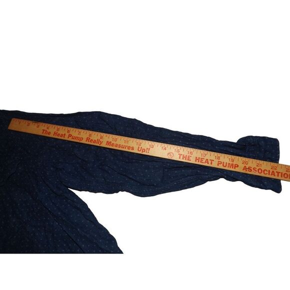 Levi's Button Up Shirt Men Sz XL All Over Print Long Sleeve Blue - Picture 5 of 8